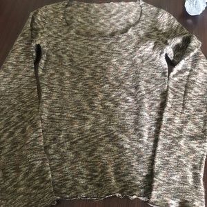 MADE IN ITALY ETHIC brown melange sweater